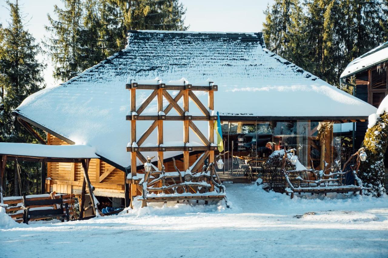 Stara Pravda Hotel - Vykrutasy Bukovel Exteriör bild