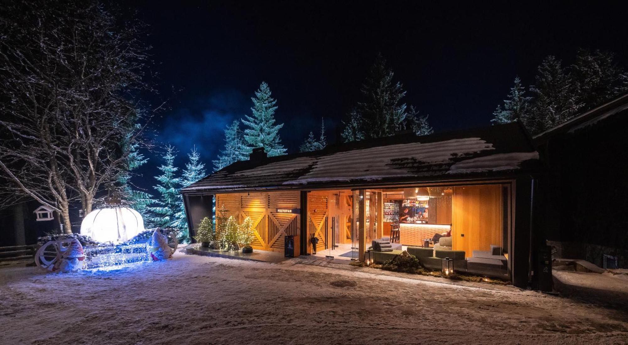 Stara Pravda Hotel - Vykrutasy Bukovel Exteriör bild