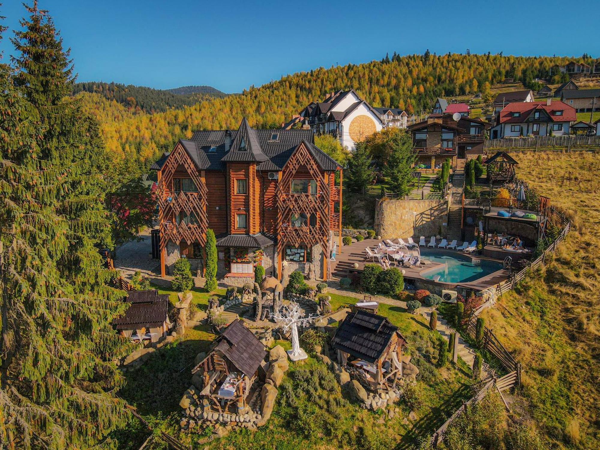 Stara Pravda Hotel - Vykrutasy Bukovel Exteriör bild